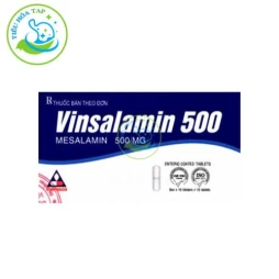 Vinsalamin 500 - Hộp 3 vỉ x 10 viên